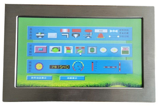 De Aanrakingscomité van TFT Weerstand biedende Interface LCD IP65 10,1 Duim gelijkstroom 24V