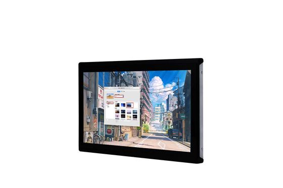GTG-de Muur zet de Industriële Controle van Touch screenmonitors 12V3A OSD op