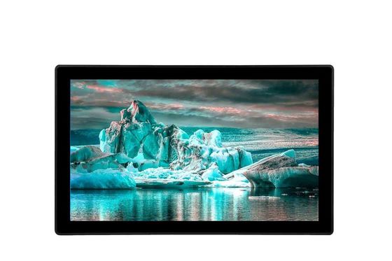 De industriële Capacitieve Touch screencomité Duim van PC van Linux Monitor Ingebedde 23.6