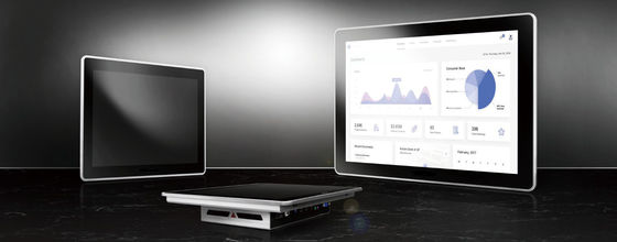IP65 het waterdichte Touche screen controleert Industriële Ingebedde RoHS