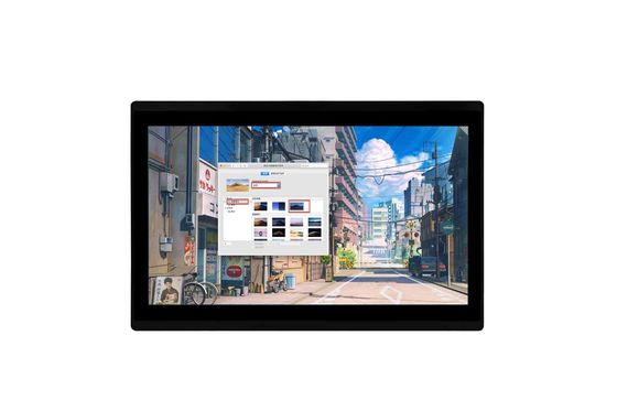 Android-de Monitortouchscreen Waterdichte 25ms GTG 15,6 van het Vensterstouche screen“