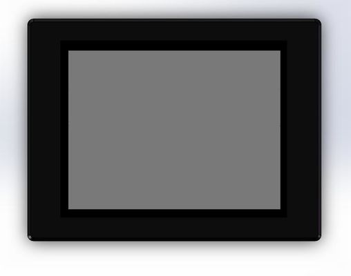 10,4 Duim het Capacitieve Touchscreen Opgezette LCD Comité van Monitorusb TFT Muur